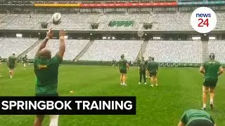 WATCH | Captain Siya trains with Boks, looks fit and ready for All Blacks