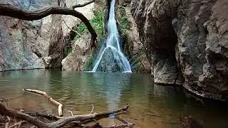 [10 Hours] Darwin Falls, Death Valley, CA - Video & Audio [1080HD] SlowTV