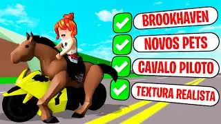 I made my horse ride a motorcycle in Brookhaven!