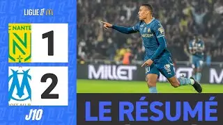 Nantes Marseille | 1-2 | Le Résumé | Ligue 1 2024-25 | nantes om