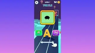letter Racer 3D -ALL levels Android game (1-10 level)