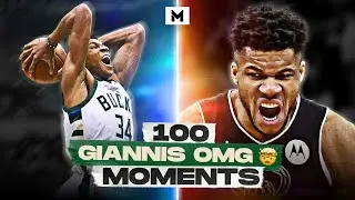 100 FREAKISH Giannis Antetokounmpo Highlights & Moments 😱