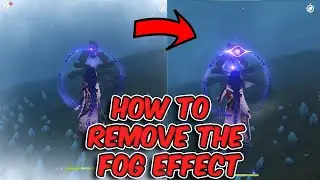 How to Remove The Sea of Fog over Tsurumi effect in Tsurumi Island