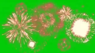 Green screen Firework Celebration #3. Firework green screen. Fireworks animation video green screen.