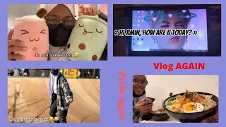 VLOG - one day with me !! (bubble tea, friends,plats coréen...)
