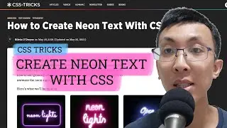 CSS Tricks - Create neon text with CSS