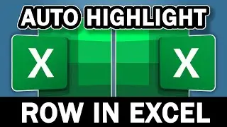 Auto Highlight Row In Excel - In Under 1 Minute | usemybox