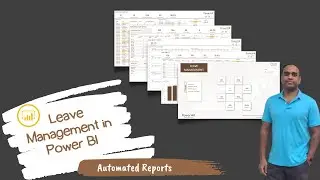 Leave Dashboard Power BI Template to manage leave and availability in Power BI