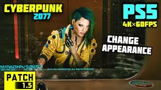 Cyberpunk 2077 PS5 Version • Change V's Appearance in the Mirror [Patch 1.5]