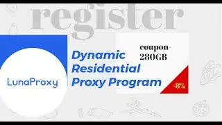 How to register lunaproxy and how to get coupons and use them