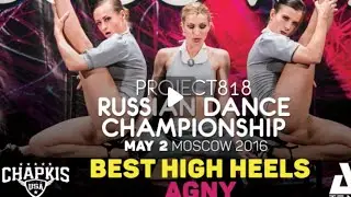 AGNY ★ 1ST PLACE HIGH HEELS ★ RDC16 ★ Project818 Russian Dance Championship ★ May 1 – 4, Moscow 2016