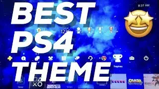 BEST PlayStation 4 DYNAMIC THEME!! Live Home Screen Theme for PS4 (4K)