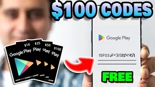 Get Free Google Play Gift Card Codes 2024 | $100 Google Play Codes for FREE! (EASY)
