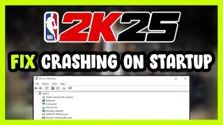 How to FIX NBA 2K25 Crashing on Startup!