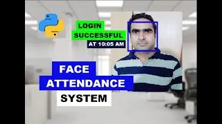 Professional Face Recognition Attendance System with Python | Python Flask Project