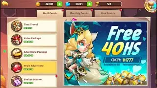 Idle Heroes Imps Adventure Breakdown plus CDKEY CODE!