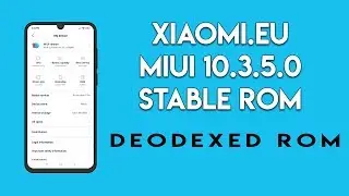 Install XIAOMI.EU MIUI 10.3.5.0 Stable ROM on Redmi Note 7 Pro | Hindi