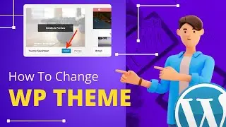 how to change wp theme