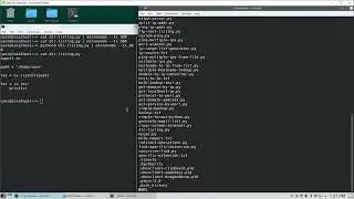 Python Linux Directory Listing - Minimodem