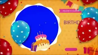 Birthday Effects Crome Screen || Birthday Effect || green & Blue screen Effects || 2023 || Birthday