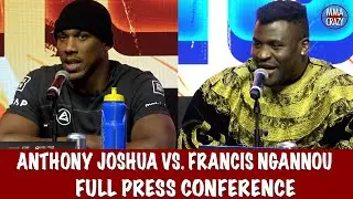 Full Anthony Joshua vs. Francis Ngannou Press Conference 