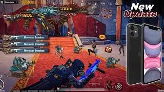 I phone11 🥶 in 2024 test iOS 18 3.4 update PUBG mobile #vampire