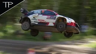 WRC Secto Rally Finland 2022 - Saturday jumps & slides