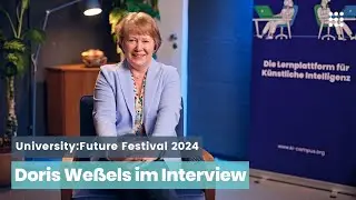 Doris Weßels (Fachhochschule Kiel) über den Einsatz von KI in der Lehre | U:FF 2024