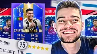 195 FUT DRAFT!! CR7 99+ DE OVERALL NOS TOTS!! FIFA 19 Ultimate Team