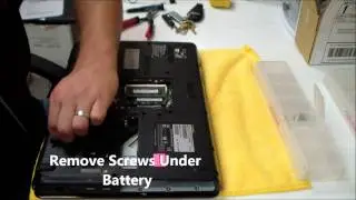 Toshiba L505/L500 AC DC Power Jack Repair