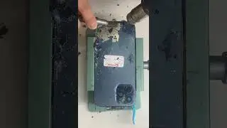 iPhone 12 Pro Max Broken Back Glass Repair - Crack Back Glass iPhone 12 Pro Max #repair #apple #