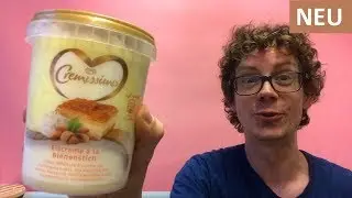 Cremissimo Eiscreme a la Bienenstich im Test: Wie das Eis schmeckt und wo man es kaufen kann!