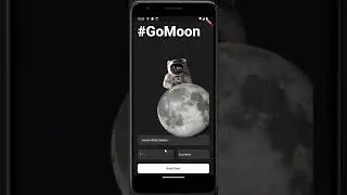 Flutter app UI | Go Moon | Robot Balok