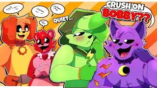 DogDay X CatNap X Bobby BearHugs Secret Crush | Poppy Playtime Chapter 3┃Smiling Critters Comic