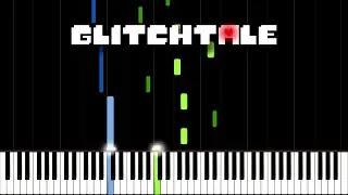 Melancholy - Glitchtale: Dust (Piano Tutorial) [Synthesia]