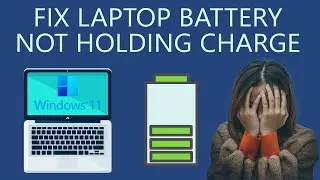How to Fix Laptop Battery not Holding Charge on Windows 11?