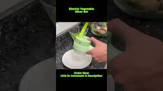 Cordless KitchenAid Food Chopper Review: 4-in-1 Electric Vegetable Cutter Set! #shorts