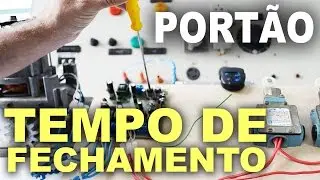 Programar tempo de portão eletrônico - Passo a passo!