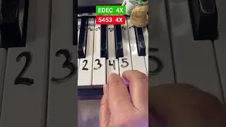 Carol of the Bells 🔔🎄Piano Lesson Part 2 🎄🔔 