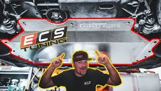 How to Install the ECS Street Shield on a MK5 Volkswagen Jetta/Golf/GTI/Rabbit, Protect your Oil Pan