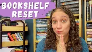 Bookshelf Tour and Reorganization 2024 || Resetting my Shelves