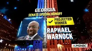 Election Night 2021 - The Georgia Senate Runoffs - 2AM Hour (MSNBC)