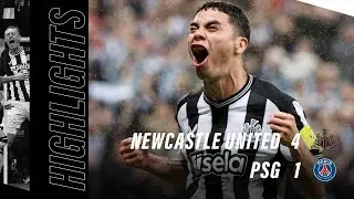 Newcastle United 4 PSG 1 | Champions League Highlights