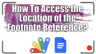 How to replace the number reference with the footnote itself | Apps Script