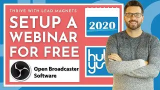How to setup a webinar for free using OBS 2020