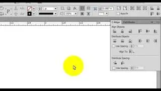 Draw Object, Rotate, Rounded Corner and Other Properties in Indesign.