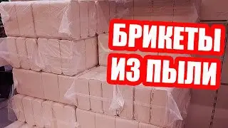 Брикеты ИЗ ПЫЛИ!  Дороже в 1,5 раза, но эффективнее ли?