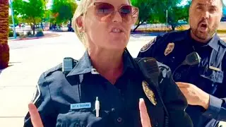 Attacked: FEMALE TYRANT GOES INSANE FAST!!!(Must See) First Amendment Audit