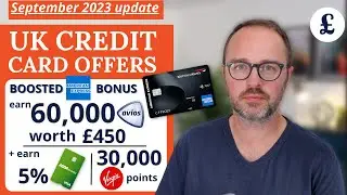 CREDIT CARD DEALS: £450/60,000 Avios via Amex, 30,000 Virgin points, 5% Asda + more (September 2023)