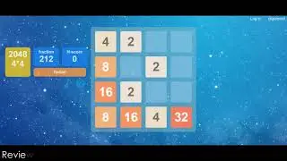 2048 Game In JavaScript With Source Code